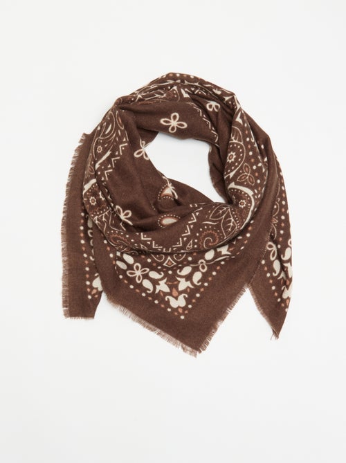 Pañuelo estampado de bandana - Kiabi Pañuelo estampado de bandana - Kiabi