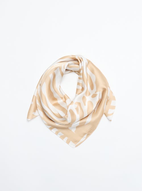 Pañuelo estampado de cebra - Kiabi Pañuelo estampado de cebra - Kiabi