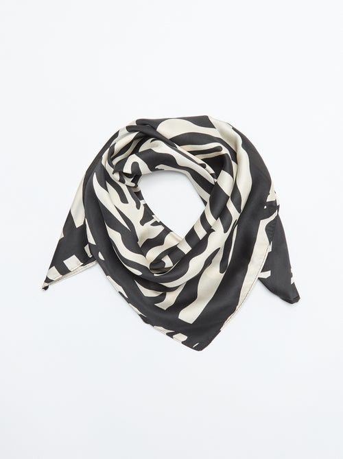 Pañuelo estampado de cebra - Kiabi Pañuelo estampado de cebra - Kiabi