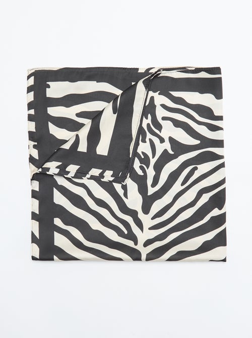 Pañuelo estampado de cebra - Kiabi Pañuelo estampado de cebra - Kiabi