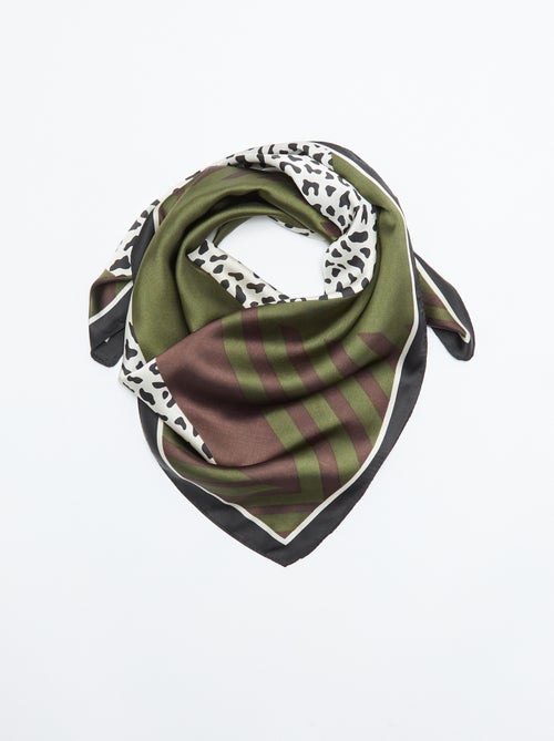 Pañuelo estampado de leopardo - Kiabi Pañuelo estampado de leopardo - Kiabi