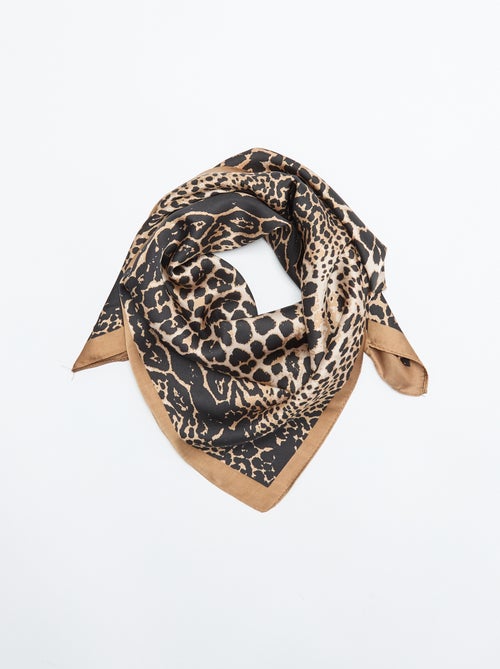 Pañuelo estampado de leopardo - Kiabi Pañuelo estampado de leopardo - Kiabi