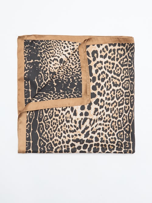 Pañuelo estampado de leopardo - Kiabi Pañuelo estampado de leopardo - Kiabi