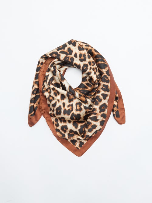 Pañuelo estampado de leopardo - Kiabi Pañuelo estampado de leopardo - Kiabi