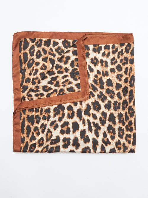 Pañuelo estampado de leopardo - Kiabi Pañuelo estampado de leopardo - Kiabi