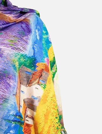 Pañuelo Monet "Lavanda Kebello