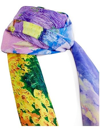 Pañuelo Monet "Lavanda Kebello