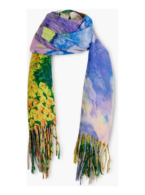 Pañuelo Monet "Lavanda Kebello - Kiabi Pañuelo Monet "Lavanda Kebello - Kiabi