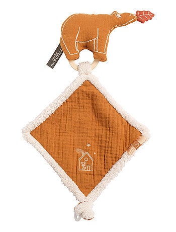 Pañuelo osito de gasa de algodón y - SAUTHON