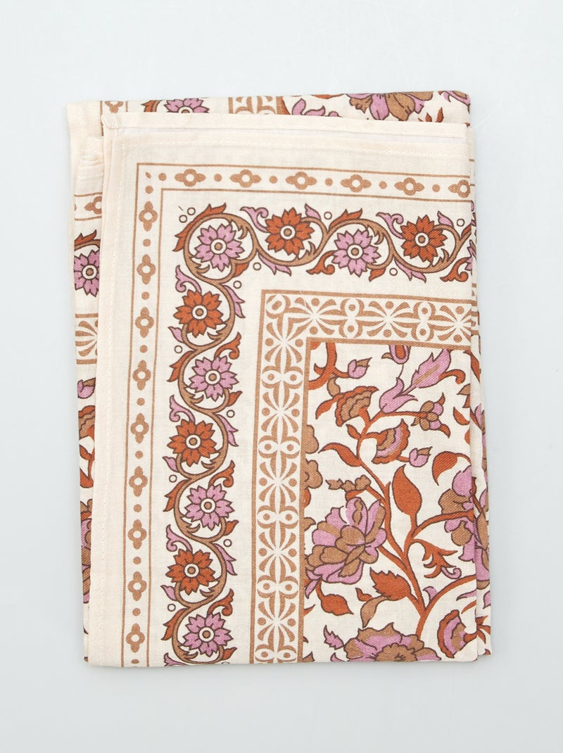 Pañuelo rectangular beige - Kiabi