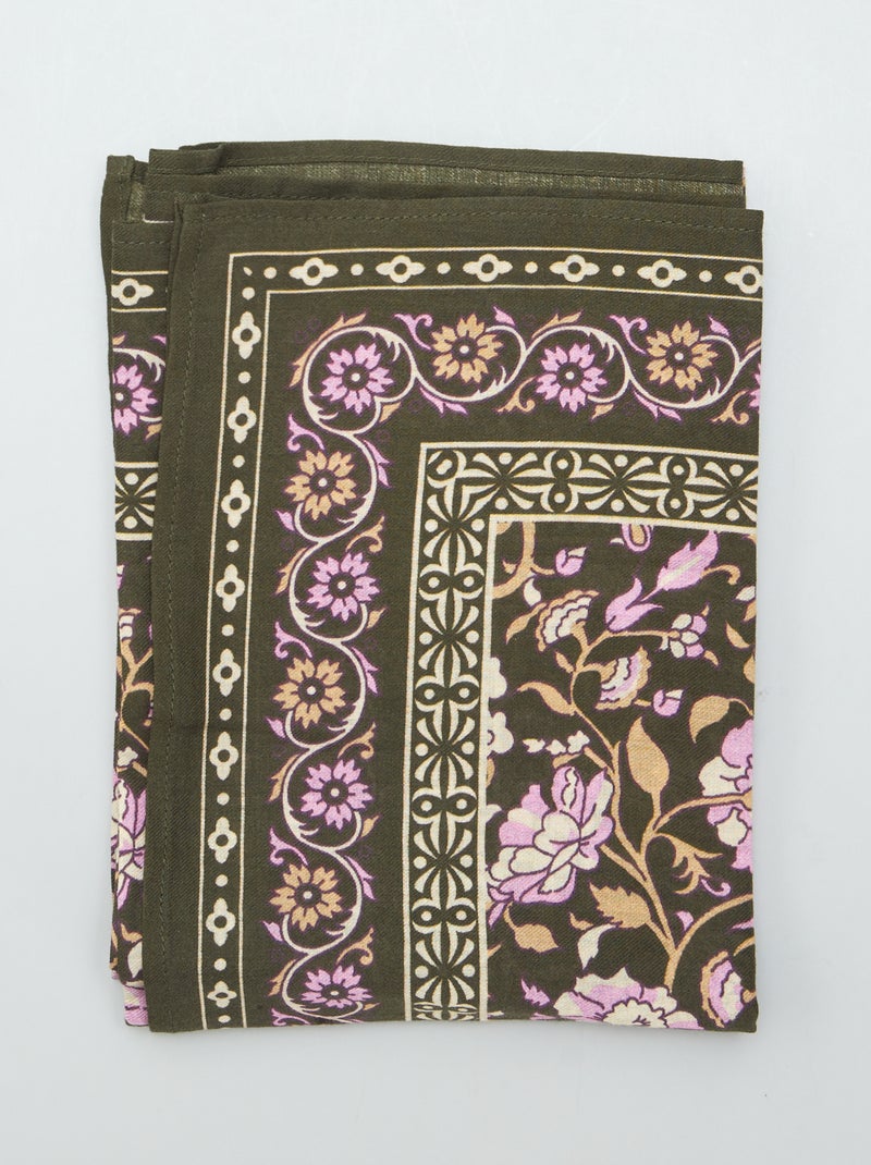 Pañuelo rectangular KAKI - Kiabi