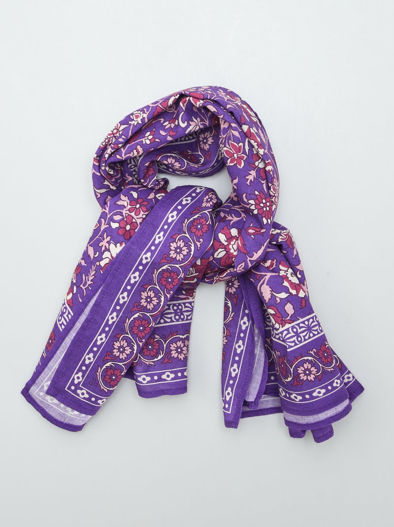 Pañuelo rectangular ROSA - Kiabi
