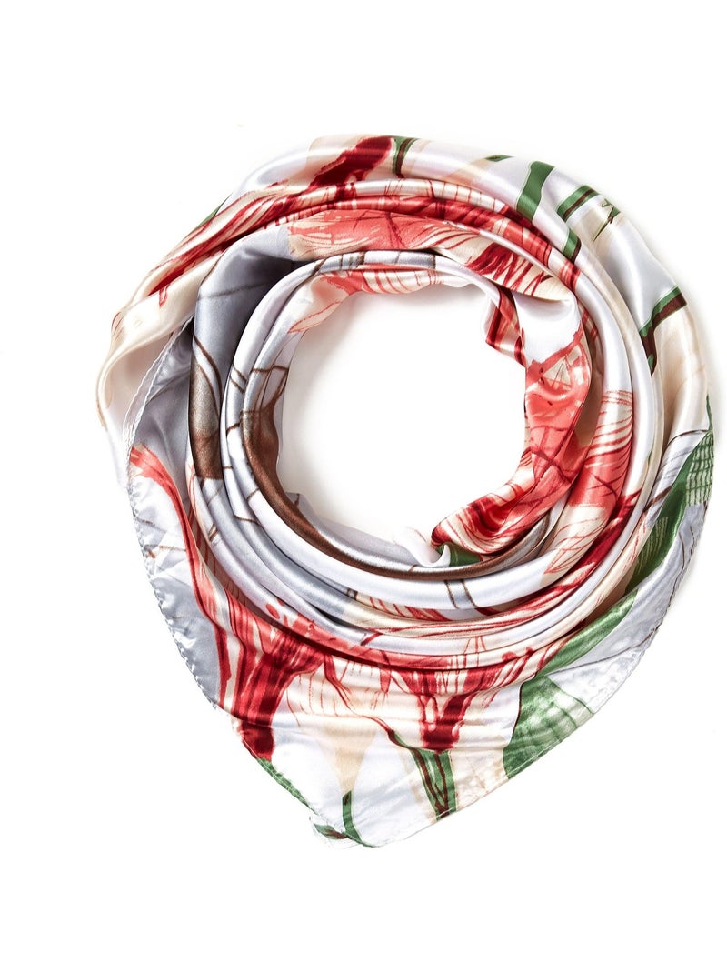 Pañuelo Seda Classicflow Blanco - Kiabi