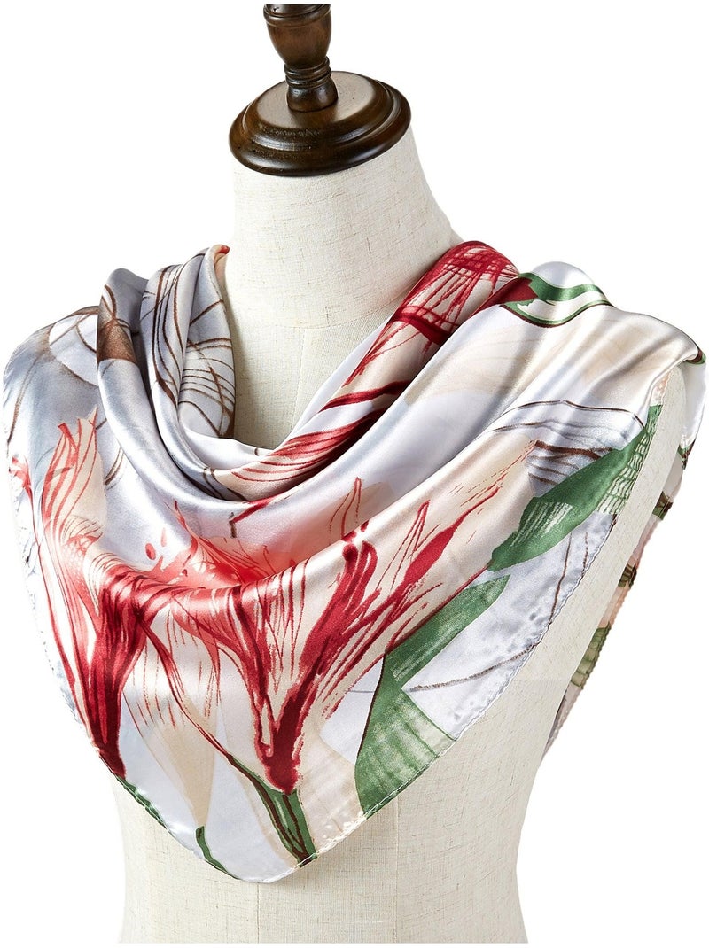 Pañuelo Seda Classicflow Blanco - Kiabi