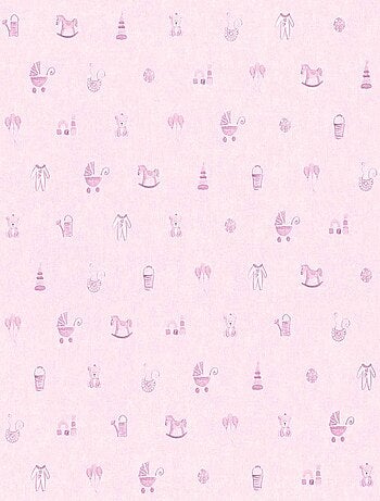 Papel pintado bebé “pequeños juguetes”
