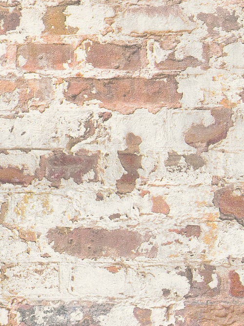 Papel pintado de ladrillo usado Berlín - Kiabi Papel pintado de ladrillo usado Berlín - Kiabi