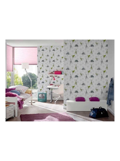 Papel pintado estampado dinosaurios - Kiabi