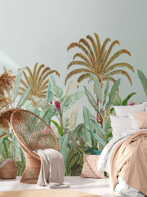 Papel pintado panorámico de selva - Kiabi