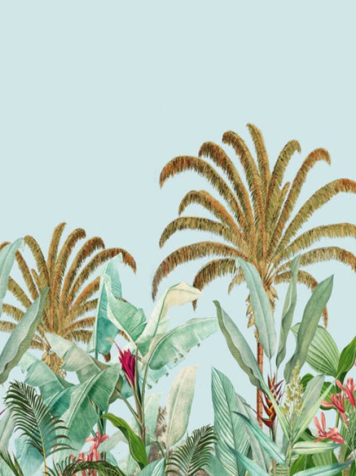 Papel pintado panorámico de selva - Kiabi