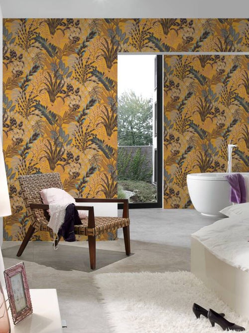 Papel pintado verde - Kiabi