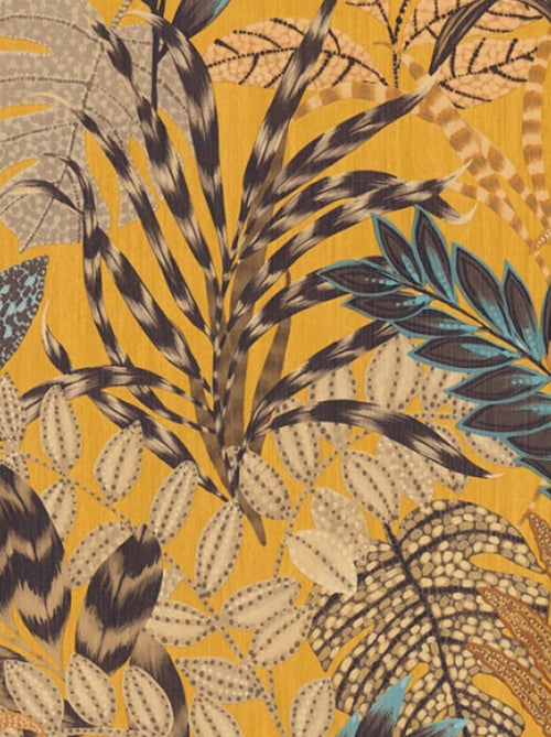 Papel pintado verde - Kiabi