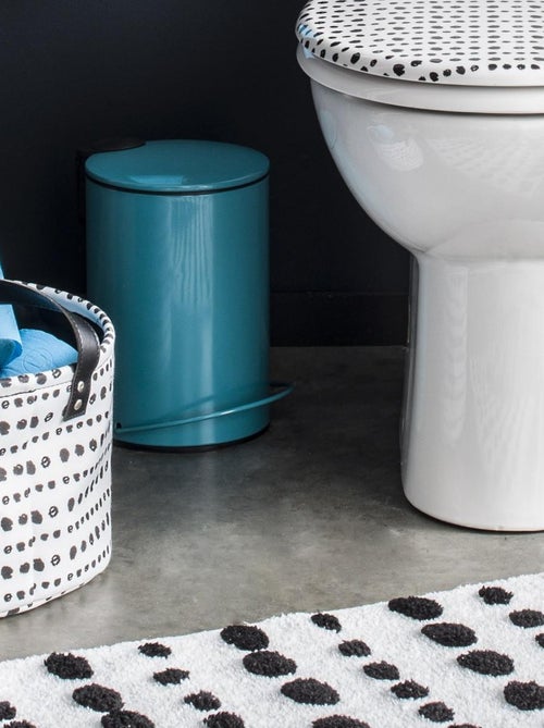 Papelera de baño con pedal 3 L en metal – PROJECT – Guy Levasseur - Kiabi