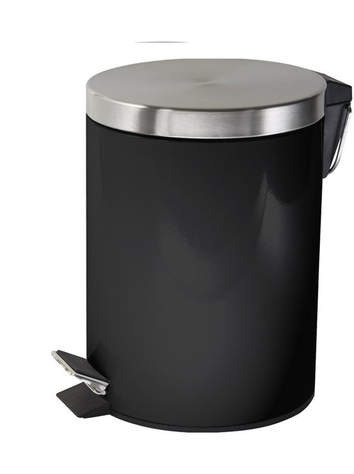 Papelera de baño con pedal 5 L de metal – Guy Levasseur - Kiabi