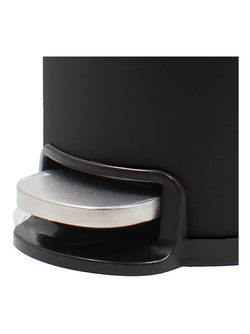 Papelera interior con pedal 3L Negro - Kiabi