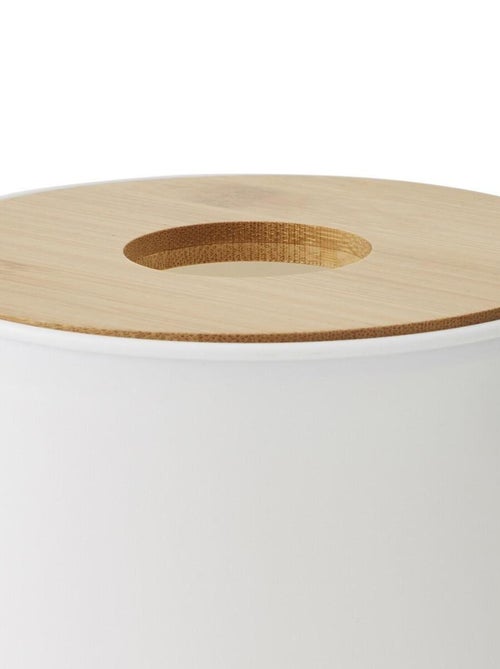 Papelera para algodones – Tapa de bambú 1,5 L – Guy Levasseur - Kiabi