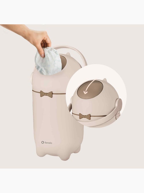 Papelera para pañales LIONELO Purebin - Hermética - 10 L - Para bolsas universales - Kiabi