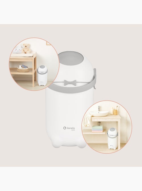 Papelera para pañales LIONELO Purebin - Hermética - 10 L - Para bolsas universales - Kiabi