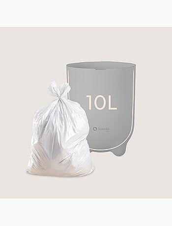Papelera para pañales LIONELO Purebin - Hermética - 10 L - Para bolsas universales