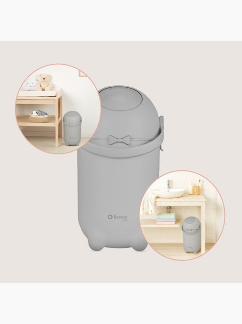 Papelera para pañales LIONELO Purebin - Hermética - 10 L - Para bolsas universales - Kiabi