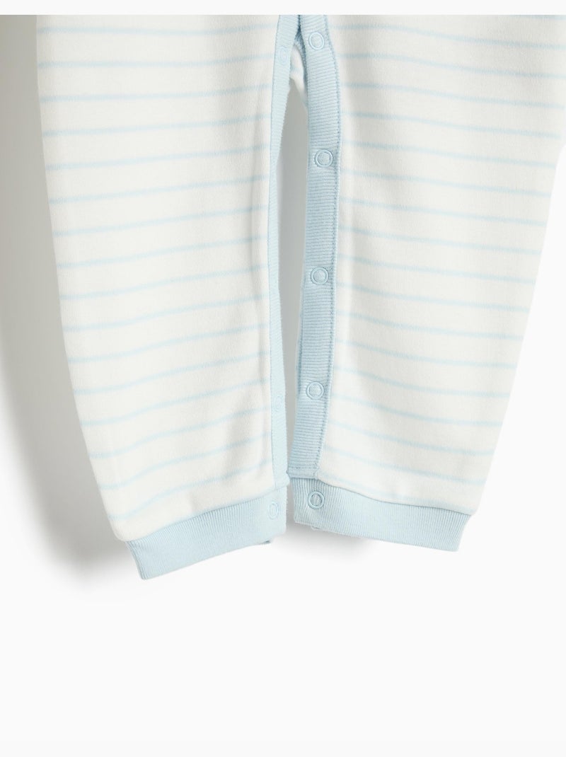 Paquete 2 babygrows, mo fashion Azul - Kiabi