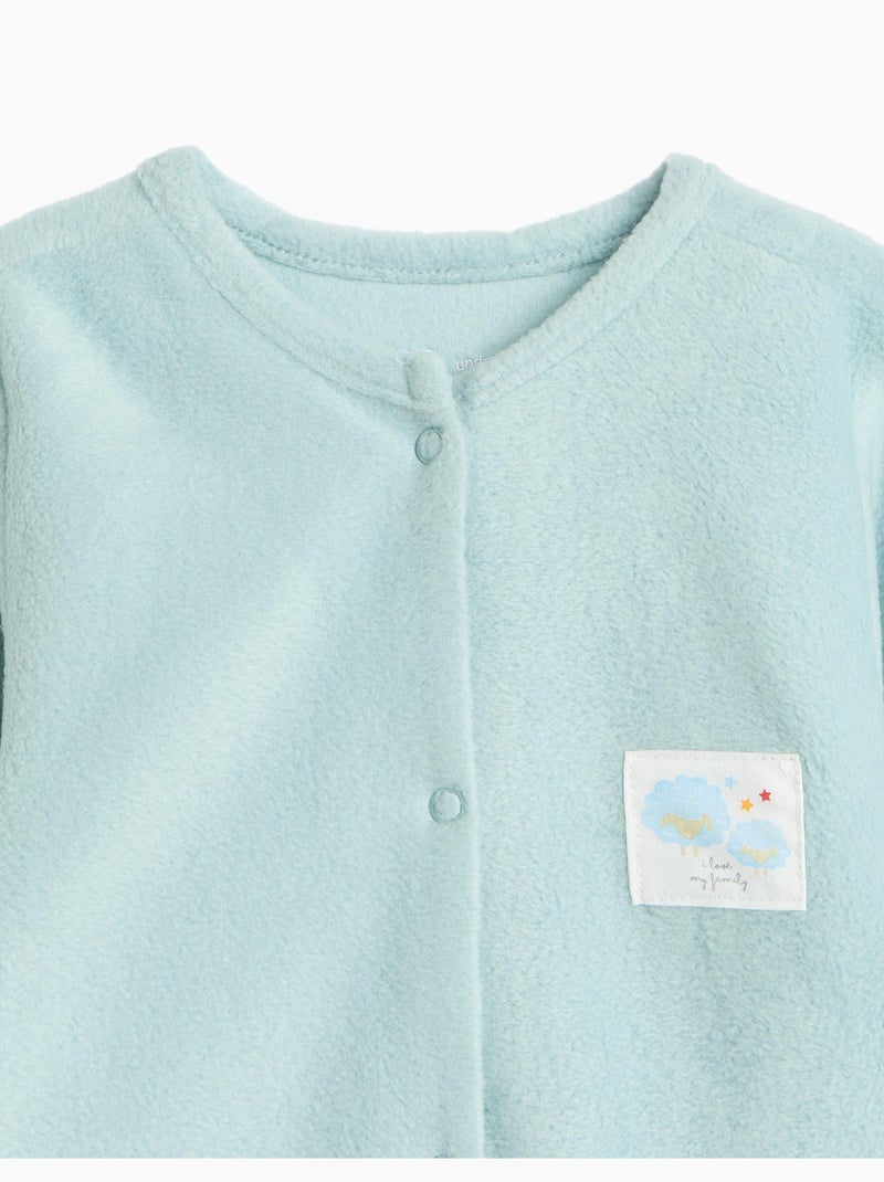 Paquete 2 babygrows, mo fashion Gris - Kiabi