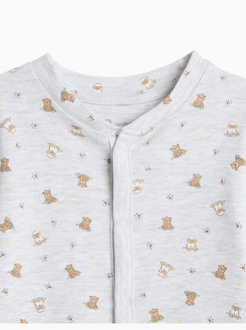 Paquete 2 babygrows, mo fashion - Kiabi Paquete 2 babygrows, mo fashion - Kiabi