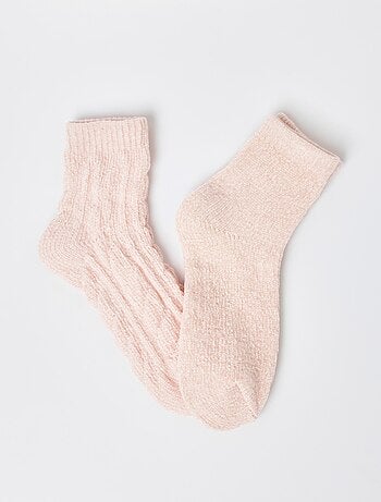 Paquete de 2 calcetines de chenilla suave - AFIBEL