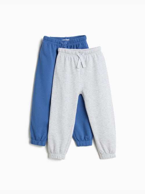 Paquete de 2 pantalones deportivos de peluche, mo fashion - Kiabi
