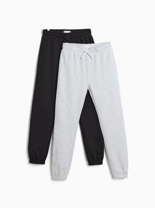 Paquete de 2 pantalones deportivos de peluche, mo fashion - Kiabi