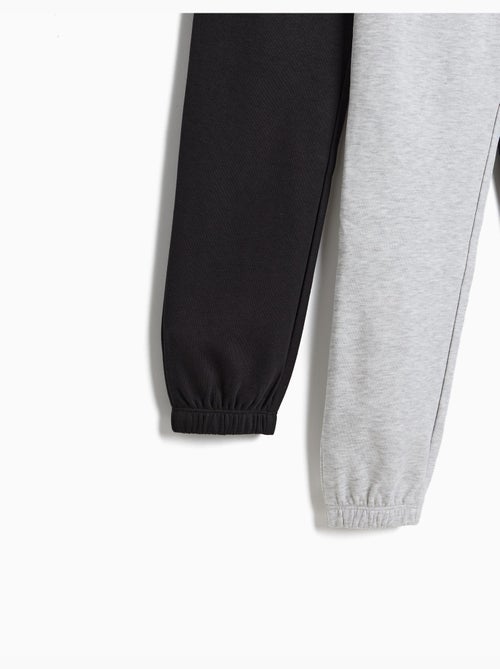 Paquete de 2 pantalones deportivos de peluche, mo fashion - Kiabi