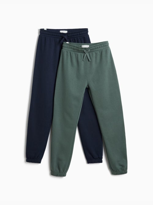 Paquete de 2 pantalones deportivos de peluche, mo fashion - Kiabi