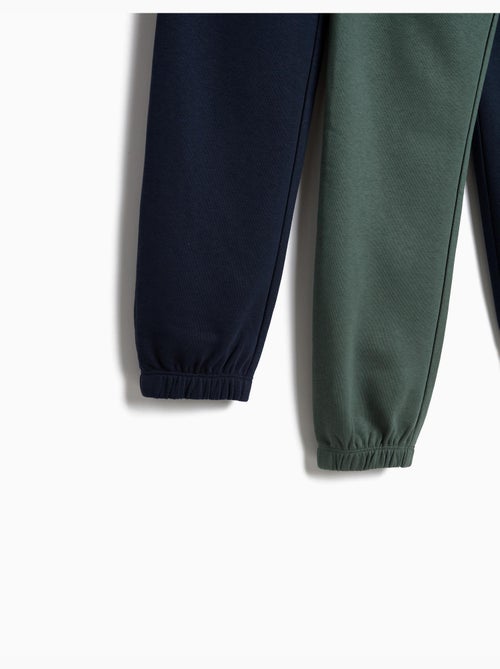 Paquete de 2 pantalones deportivos de peluche, mo fashion - Kiabi