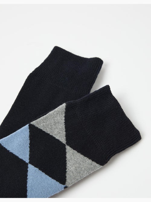 Paquete de 2 pares de calcetines, MO Fashion - Kiabi Paquete de 2 pares de calcetines, MO Fashion - Kiabi