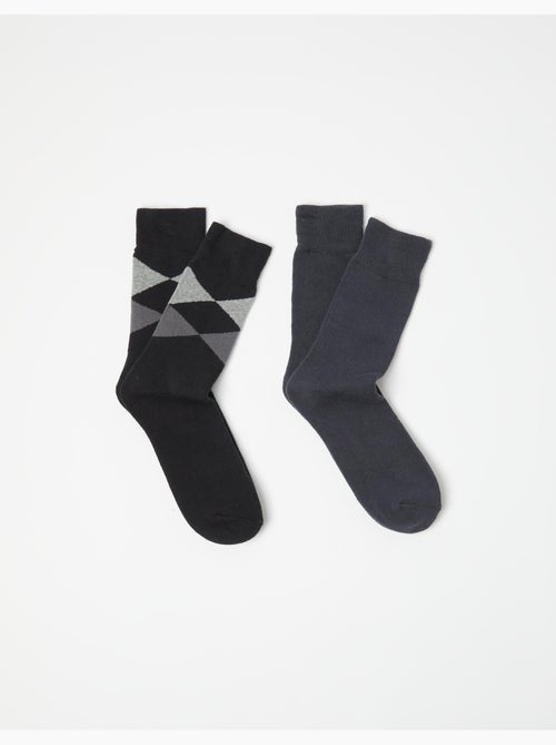 Paquete de 2 pares de calcetines, MO Fashion - Kiabi