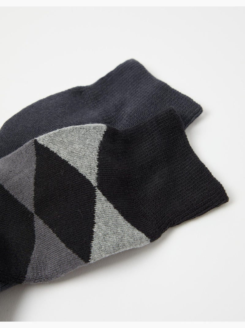 Paquete de 2 pares de calcetines, MO Fashion Gris - Kiabi