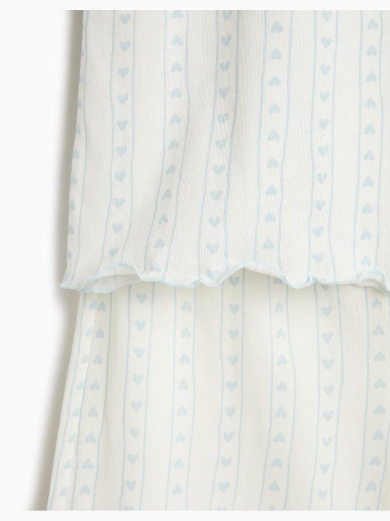 Paquete de 2 pijamas de camiseta, mo fashion Multicolor - Kiabi