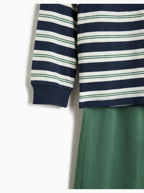 Paquete de 2 pijamas de camiseta, mo fashion - Kiabi Paquete de 2 pijamas de camiseta, mo fashion - Kiabi