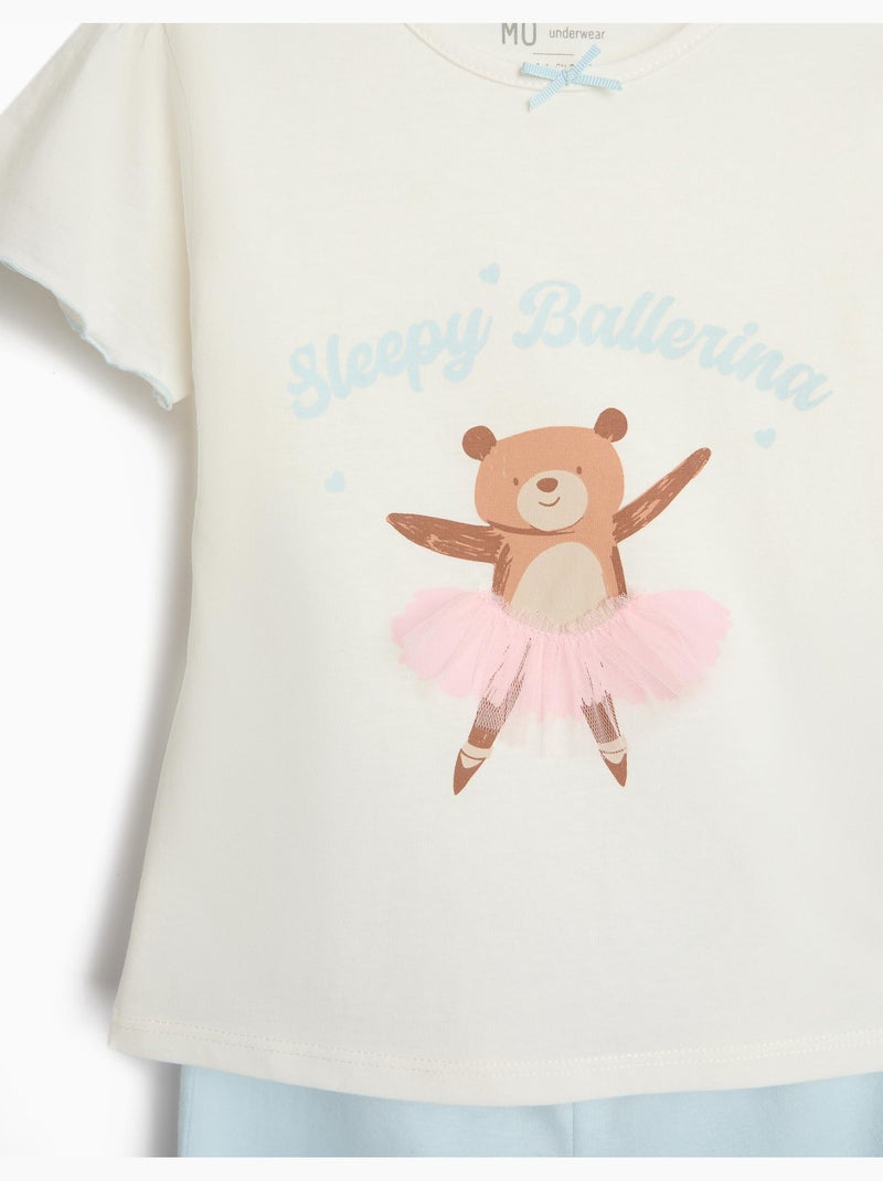 Paquete de 2 pijamas de camiseta, mo fashion Multicolor - Kiabi