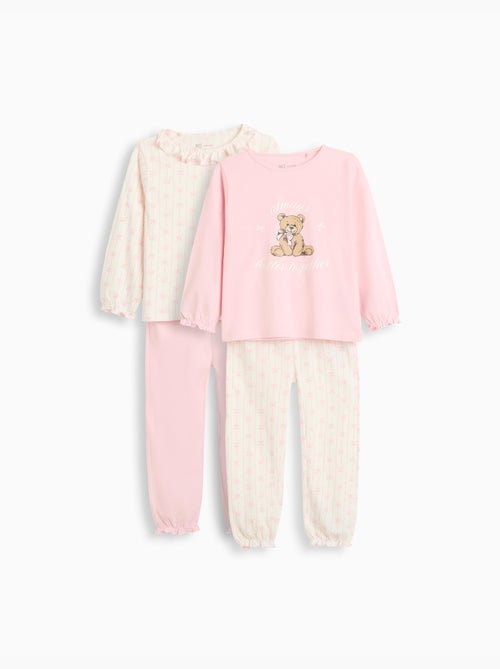 Paquete de 2 pijamas, mo fashion - Kiabi Paquete de 2 pijamas, mo fashion - Kiabi