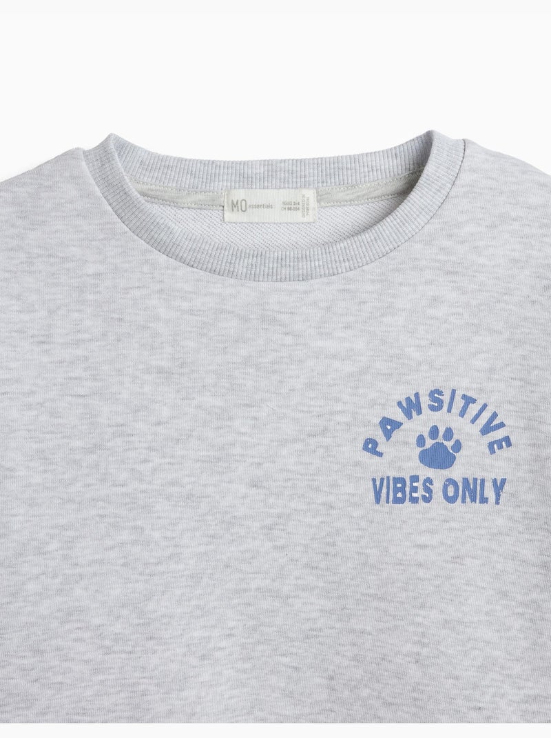 Paquete de 2 sudaderas de forro polar, mo fashion Azul - Kiabi